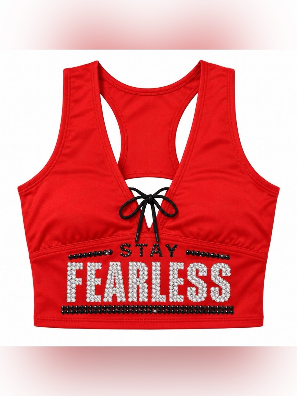 Nikki Bella Stay Fearless Crop Top Halloween Cosplay Wrestling S M L XL New